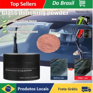 Polidor De Vidro Automotivo Tira Riscos E Remoção De Oleosidade