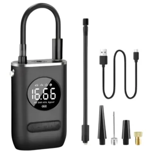 alibrador De Pneu Portátil Sem Fio Automotivo Digital 4000mAh