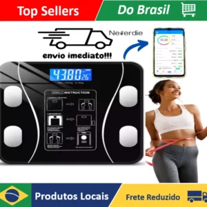 Balança De Bioimpedância Corporal Aplicativo Bluetooth Top