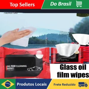 Kit 10 Lenços Removedor De Chuva Ácida E Óleo Vidro Neverdie