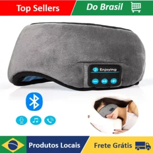 Máscara De Dormir Com Fone Bluetooth Envio Em 24 Horas