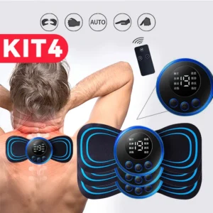 Mini Massageador Elétrico Portátil Sem Fio Recarregável